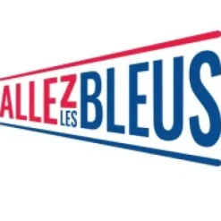 New Allez les Bleus - Peluche poussin Cocorico blanc avec écharpe supporter - 20 cm Les Peluches Supporters|Mascotte Jo