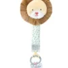 Clearance Attache sucette Lion - Couleurs Savane - 18 cm - Vert Cadeau À Moins De 20€|Couleurs Savane