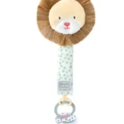 Clearance Attache sucette Lion - Couleurs Savane - 18 cm - Vert Cadeau À Moins De 20€|Couleurs Savane
