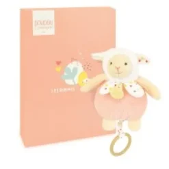 Outlet Boite a musique bebe - Mouton orange clair - 20 cm Rikikis & Méli Mélo|Boîte À Musique