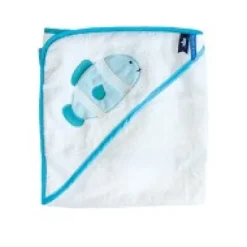 New Cape de bain bébé poisson vert - 80 x 80 cm Les Coffrets À Offrir|Les Prix Doux