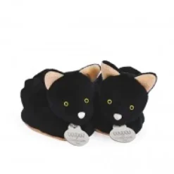 Best Chaussons bébé Chat noir - 0-6 mois Les Coffrets À Offrir|Chaussons