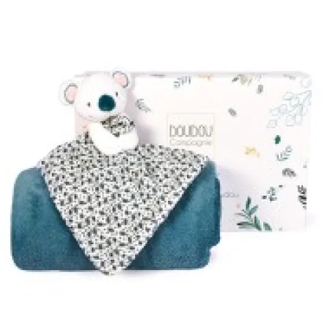 Hot Coffret cadeau plaid et Doudou Yoca le koala - 70 x 100 cm Les Coffrets À Offrir|Yoca Le Koala
