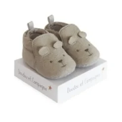 Clearance Coffret chaussons Bébé gris - 0/6  mois Chaussons