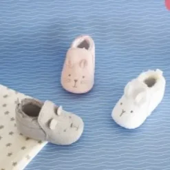 Sale Coffret chaussons Bébé roses - 0/6 mois Chaussons