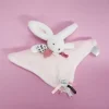 Outlet Coffret Doudou carré  Lapin rose - Happy Blush - 25 cm Happy Doudou|Lapin