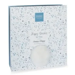 Online Coffret Doudou plat Lapin bleu - Happy Glossy - 25 cm Happy Doudou|Lapin