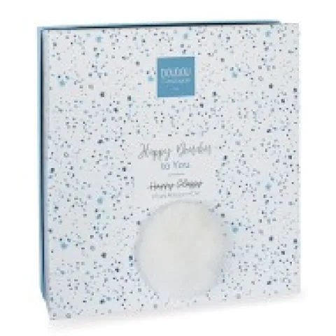 Online Coffret Doudou plat Lapin bleu - Happy Glossy - 25 cm Happy Doudou|Lapin