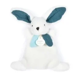 Discount Coffret Mini Doudou Lapin bleu - Happy Pop - 17 cm Cadeau À Moins De 20€|Happy Doudou