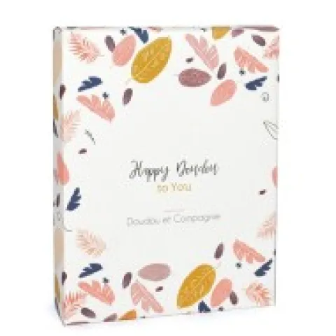 Discount Coffret Mini Doudou Lapin Vieux rose - Happy Boho - 17 cm Cadeau À Moins De 20€|Happy Doudou