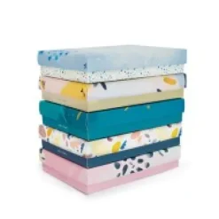 Discount Coffret Mini Doudou Lapin Vieux rose - Happy Boho - 17 cm Cadeau À Moins De 20€|Happy Doudou