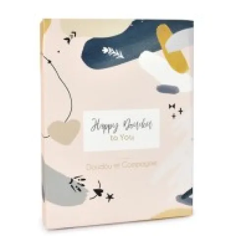 Outlet Coffret Mini Doudou plat Lapin beige - Happy Wild - 17 cm Happy Doudou|Lapin