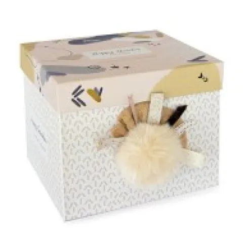 Sale Coffret Pantin Lapin beige - Happy Wild - 25 cm Les Coffrets À Offrir|Cadeaux Naissance