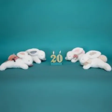 Sale Coffret Pantin Lapin beige - Happy Wild - 25 cm Les Coffrets À Offrir|Cadeaux Naissance