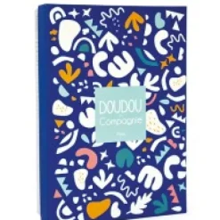 Clearance Coffret peluche dinosaure bleu- Attache tétine Sashou - 23 cm Les Prix Doux|Calinosaure