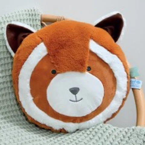 Hot Coussin bebe Panda roux - 30 cm Les Prix Doux|Collection Unicef
