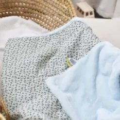 Online Couverture bébé plaid Douceur Yoca le koala - Bleu - 70 x 100 cm Cadeaux Naissance|Yoca Le Koala