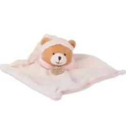 Sale Doudou 202 - L'Original ! - Doudou plat Ours rose - 25 cm Les Iconiques|Doudou Plat
