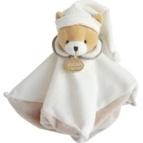 Outlet Doudou 202 - L'Original ! - Doudou plat Ours gris - 25 cm Les Iconiques|Ours