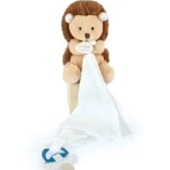 Sale Doudou attache sucette peluche Hérisson - 12 cm - Unicef Cadeau À Moins De 20€|Collection Unicef