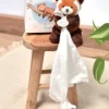 Best Doudou attache sucette peluche panda roux - 12 cm - Unicef Cadeau À Moins De 20€|Collection Unicef