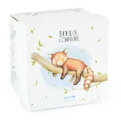 Best Doudou attache sucette peluche panda roux - 12 cm - Unicef Cadeau À Moins De 20€|Collection Unicef