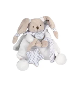 Best Doudou attache tétine lapin blanc Céleste Lapin|Les Prix Doux