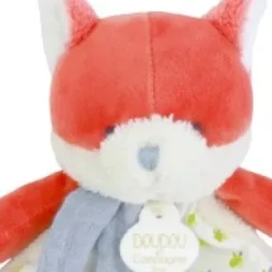 Best Doudou attache-sucette Renard Romarin - 19 cm Dans Mon Jardin|Attache Sucette