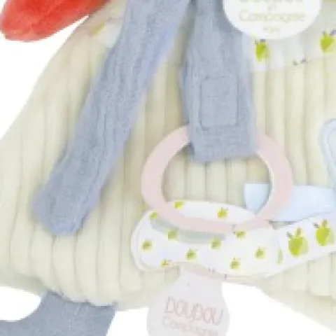 Best Doudou attache-sucette Renard Romarin - 19 cm Dans Mon Jardin|Attache Sucette
