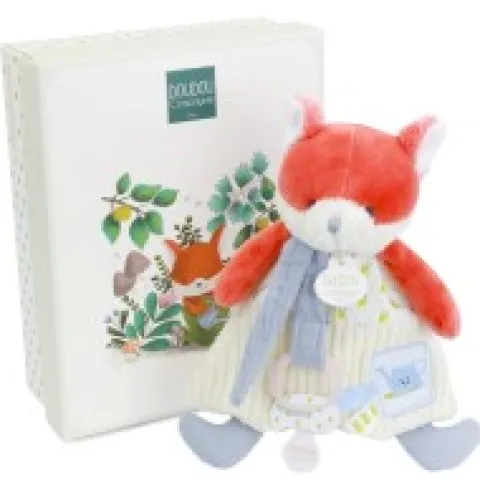 Best Doudou attache-sucette Renard Romarin - 19 cm Dans Mon Jardin|Attache Sucette