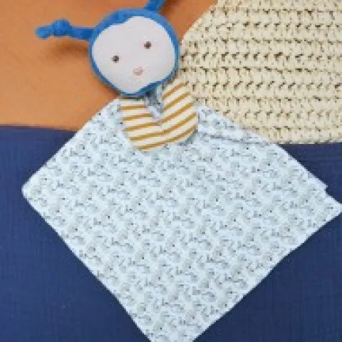 Hot Doudou bébé abeille Pollen en coton BIO - 20 cm - modèle aléatoire Les Prix Doux|Doudous Coton Bio