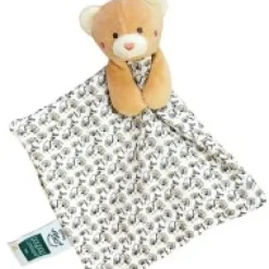 Outlet Doudou bébé ours en coton BIO - 20 cm - modèle aléatoire Cadeau À Moins De 20€|Les Prix Doux