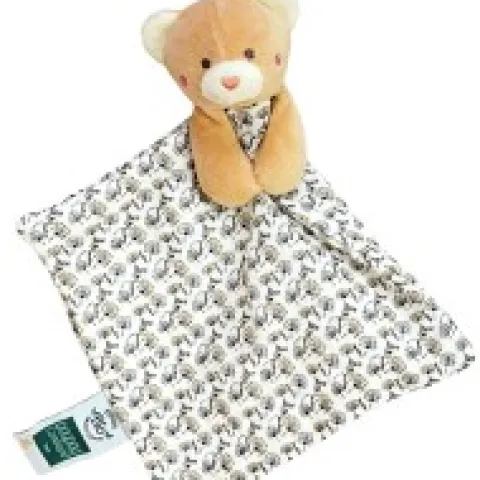 Outlet Doudou bébé ours en coton BIO - 20 cm - modèle aléatoire Cadeau À Moins De 20€|Les Prix Doux