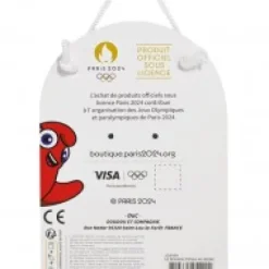 New Doudou Bebe Champion - Peluche mascotte Paris 2024 - 22 cm Collection Bébé Jo|Les Prix Doux
