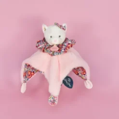 Clearance Doudou Chat rose - Cocon - Balle d'éveil - 3 EN 1 Les Petits Futés|Balles Sensorielles