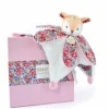 Hot Doudou FAON blanc avec pétales - BOH'AIME - Les Coffrets À Offrir|Les Boh'aime
