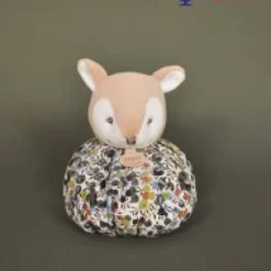 Fashion Doudou Faon marron - Cocon - Balle d'éveil - 3 EN 1 Les Petits Futés|Balles Sensorielles