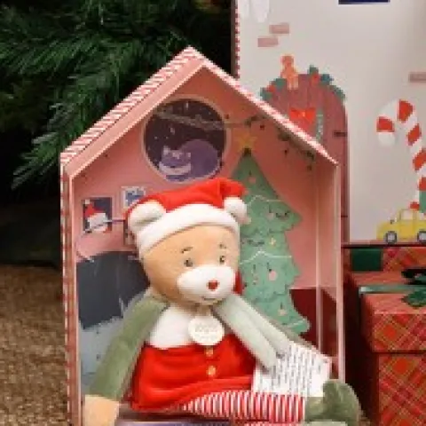 Sale Doudou Farceur & sa maisonnette - Cannelle Lutin Farceur 27 cm Doudou Farceur|Ours