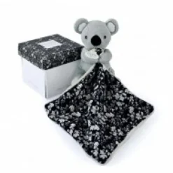 Outlet Doudou Koala gris avec mouchoir - BOH'AIME - 12 cm Cadeau À Moins De 20€|Les Boh'aime
