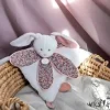 Best Doudou LAPIN blanc avec pétales - BOH'AIME - Les Boh'aime|Lapin