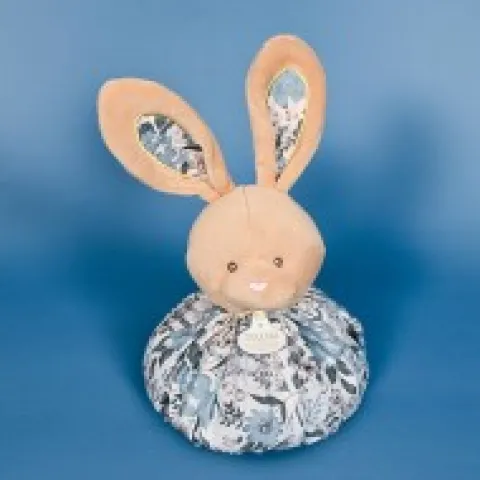 Outlet Doudou Lapin bleu - Cocon - Balle d'éveil - 3 EN 1 Les Petits Futés|Balles Sensorielles