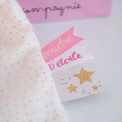 Discount Doudou lapin mouchoir rose lapin étoile - 10 cm Cadeau À Moins De 20€|Perlidoudou
