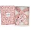Hot DOUDOU® lapin rose- Doudou plat - 18  cm Lapin Doudou|Lapin