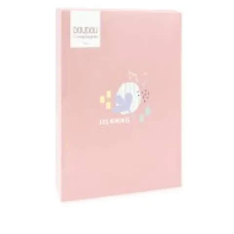 Outlet Doudou mouchoir Girafe rose - 11 cm Les Prix Doux|Rikikis & Méli Mélo
