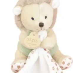Clearance Doudou mouchoir hérisson vert et marron - 11 cm Rikikis & Méli Mélo|Hérisson