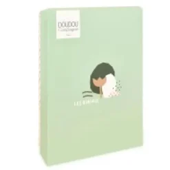 Clearance Doudou mouchoir hérisson vert et marron - 11 cm Rikikis & Méli Mélo|Hérisson