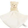 Clearance Doudou mouchoir- Mon petit ourson - Beige - 10 cm Ours