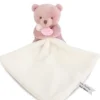 Outlet Doudou mouchoir- Mon petit ourson - Rose - 10 cm Les Iconiques|Ours