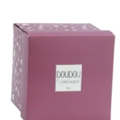 Online Doudou mouchoir- Mon petit ourson - Rouge bordeaux- 10 cm Ours