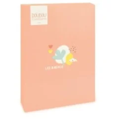 Sale Doudou mouchoir mouton blanc et orange - 11 cm Les Prix Doux|Rikikis & Méli Mélo